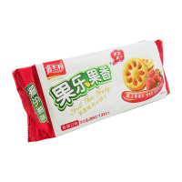嘉士利 果乐果香 205g （莓味） 果酱味夹心饼干 休闲零食