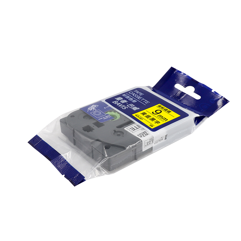 皇者.巴威 标签色带 兄弟 PT-E800TK 9mm黄底 个高清大图