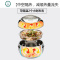 保温饭盒12小时成人3层婴儿保温饭盒外出宝宝便携bb保温饭盒1 封后 韩式1300粉色