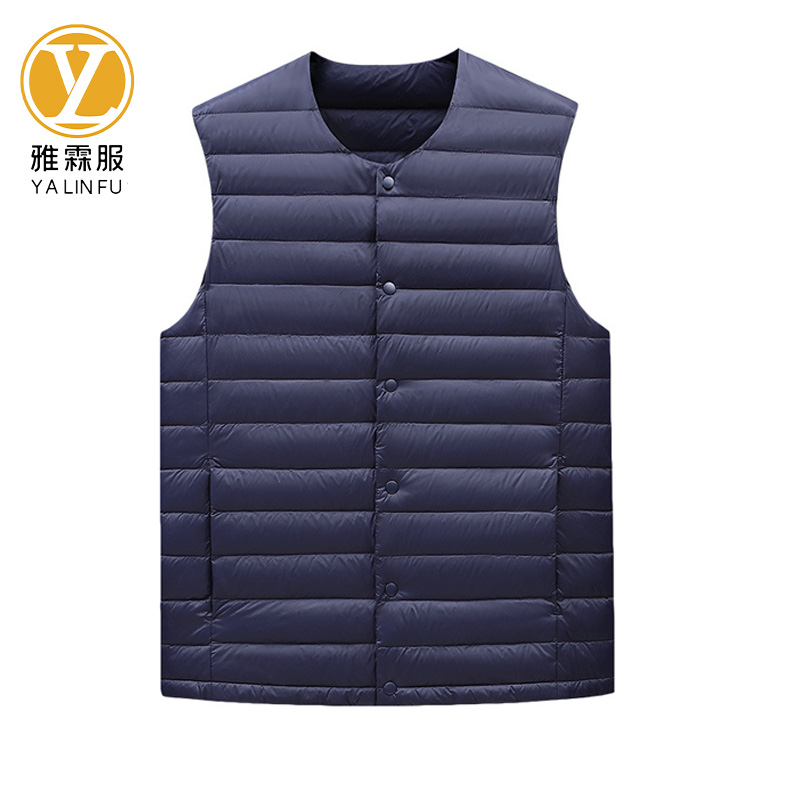 雅霖服 羽绒马甲背心YLF-MJ810 件高清大图