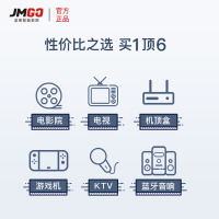 坚果(JmGO)G7S 投影仪家用 投影机 手机同屏 家用小型便携投墙智能AI语音 1080P全高清 金属质感机 无线WiFi 兼容4K