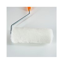 6寸羊毛滚刷 乳胶漆墙面漆墙漆刷防水涂料油漆滚筒刷 刷墙工具 5个一组
