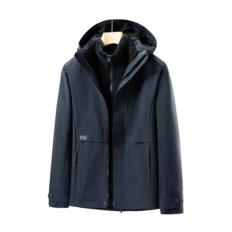 稳帆甄选 抓绒内胆冲锋衣 男女同款 21WF32/件高清大图