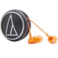 铁三角(Audio-technica)ATH-CLR100入耳式音乐耳塞式手机运动耳机电脑手机笔记本mp3有线通用 橙色