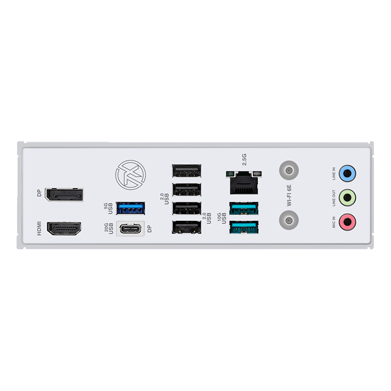 华硕TX GAMING B860M WIFI天选 U5-245K盒装CPU主板套装台式电脑主板CPU套装14核心 核显高清大图
