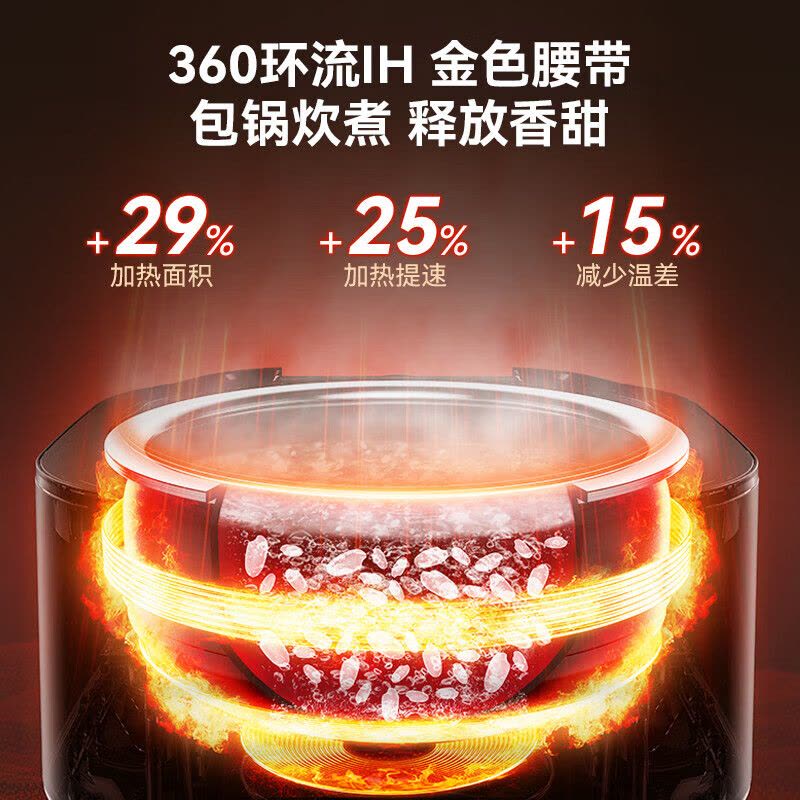 苏泊尔SF40HC0907本釜远红外IH电饭煲图片