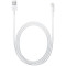苹果Apple 1米 原装充电线 塑料数据线Lightning接口连接线 白色 MQUE2AM/A