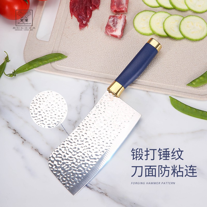 火象纯手工锻打菜刀HXG-CD002高清大图