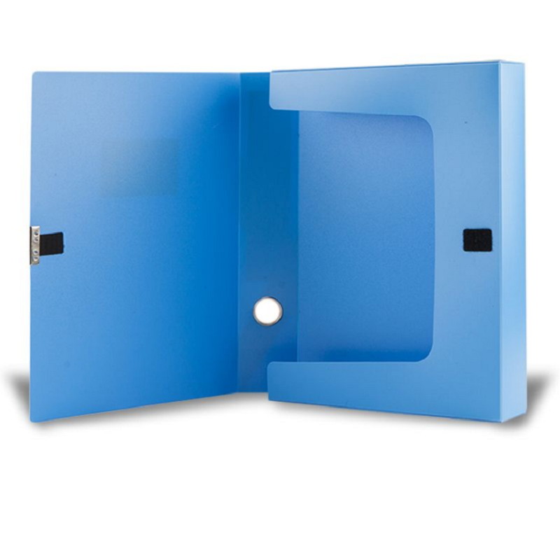 晨光(M&G)ADM94818B 档案盒 75mm(蓝) 2个装高清大图