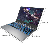 机械革命(MECHREVO)深海幽灵Z2 Air i7 15.6英寸轻薄本游戏本笔记本电脑定制版本(i7-9750H 32G 512GB固态 GTX1650 4G 72%高色域）
