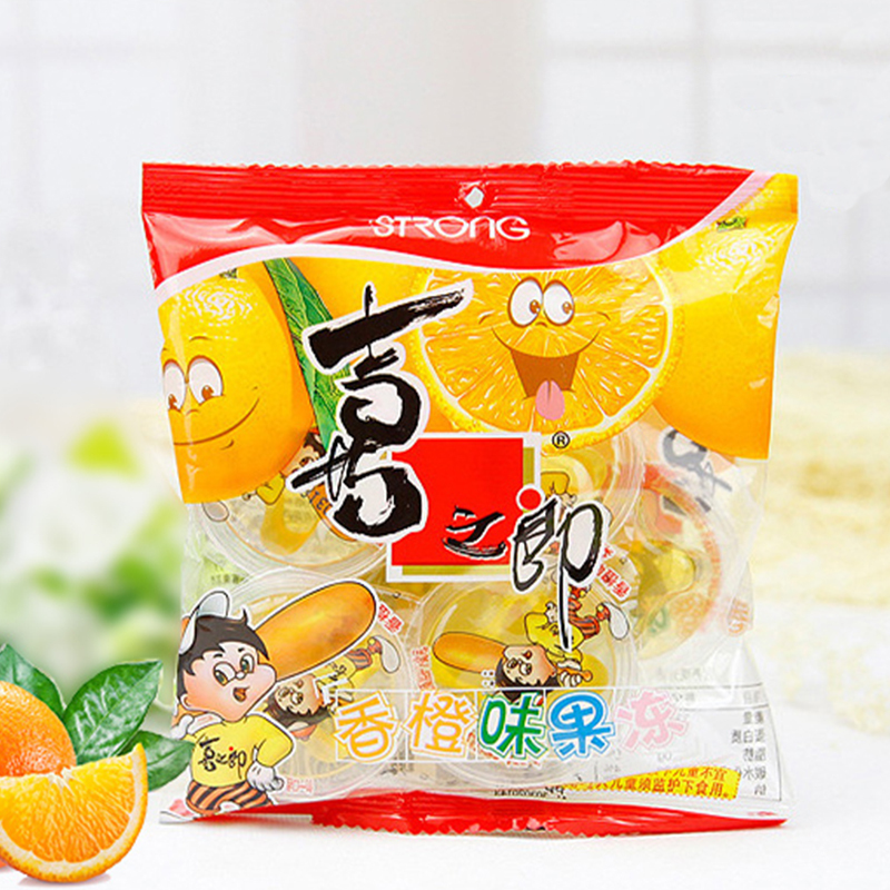 喜之郎 香橙味水果果冻 90g/6粒装