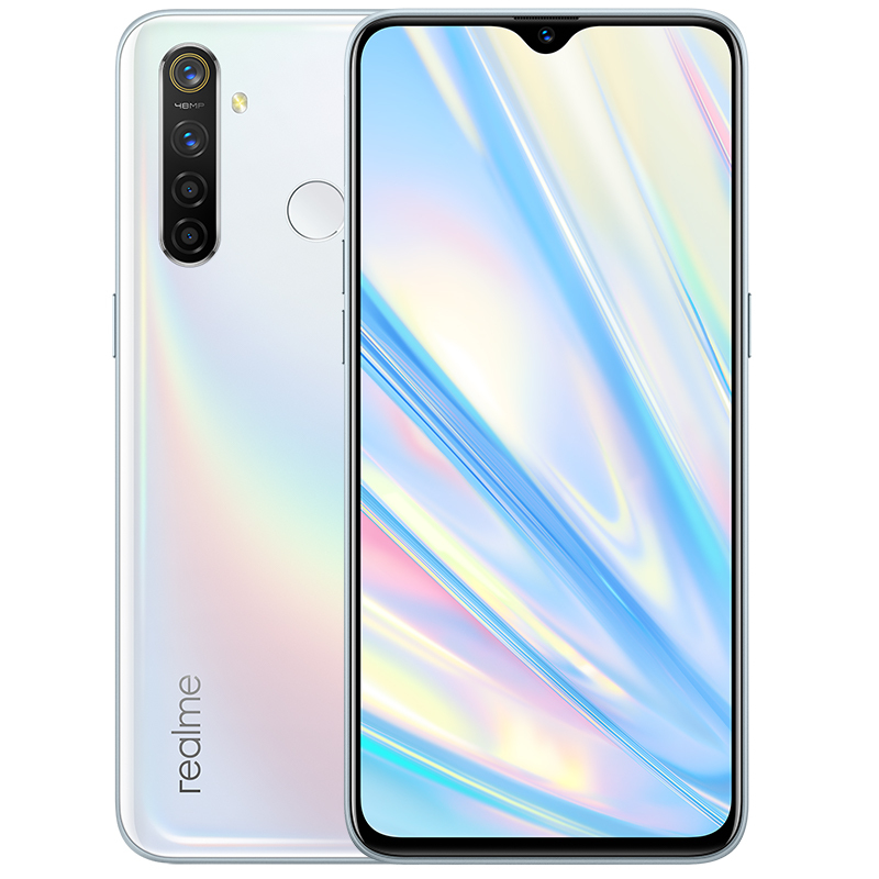 realme 真我Q 4GB+64GB 幻境白 骁龙712 索尼4800万四摄 20W VOOC闪充 全网通双卡双待 正品智能手机 realme Q