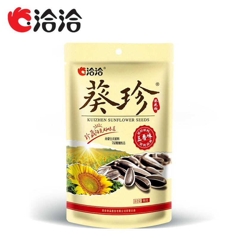 洽洽葵珍瓜子五香味98g*6袋