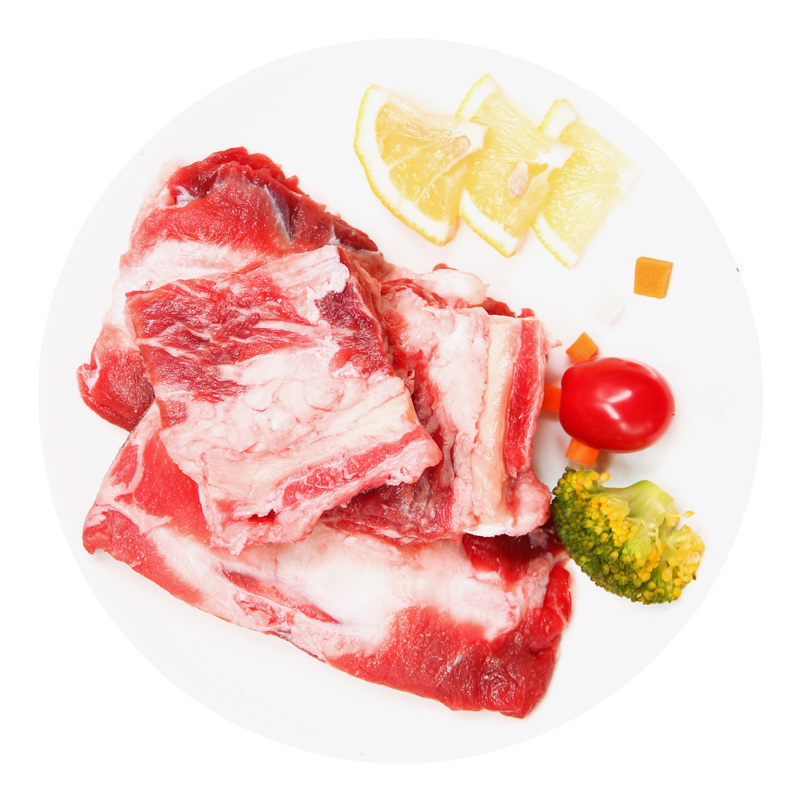 伊赛(yisai)骨钙牛肉块*1袋装 300g 原切谷饲牛肉 生鲜炖汤牛骨
