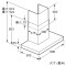 博世(BOSCH)DWR975A40W 2系壁挂式吸油烟机 90 cm 不锈钢 触摸控制