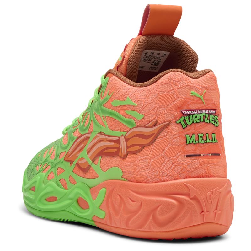 彪马(Puma)PUMA篮球鞋男鞋联名款TMNT动漫风时尚休闲运动男子板鞋高清大图