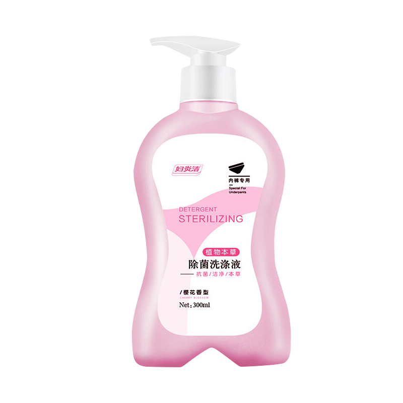 妇炎洁洗内裤专用内衣洗衣液女士除菌抑菌樱花300ml/瓶