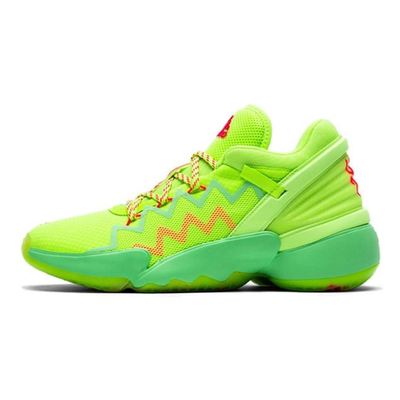 Adidas阿迪达斯男鞋2020新款运动鞋米切尔2代篮球鞋 FW9035高清大图