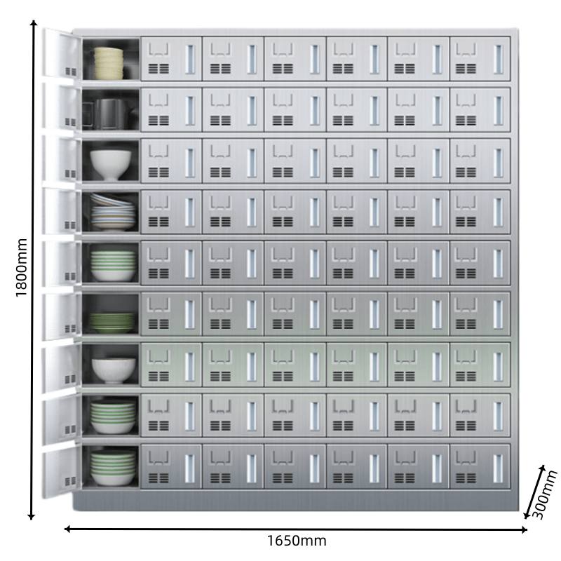 豫龙都碗柜63门台高清大图