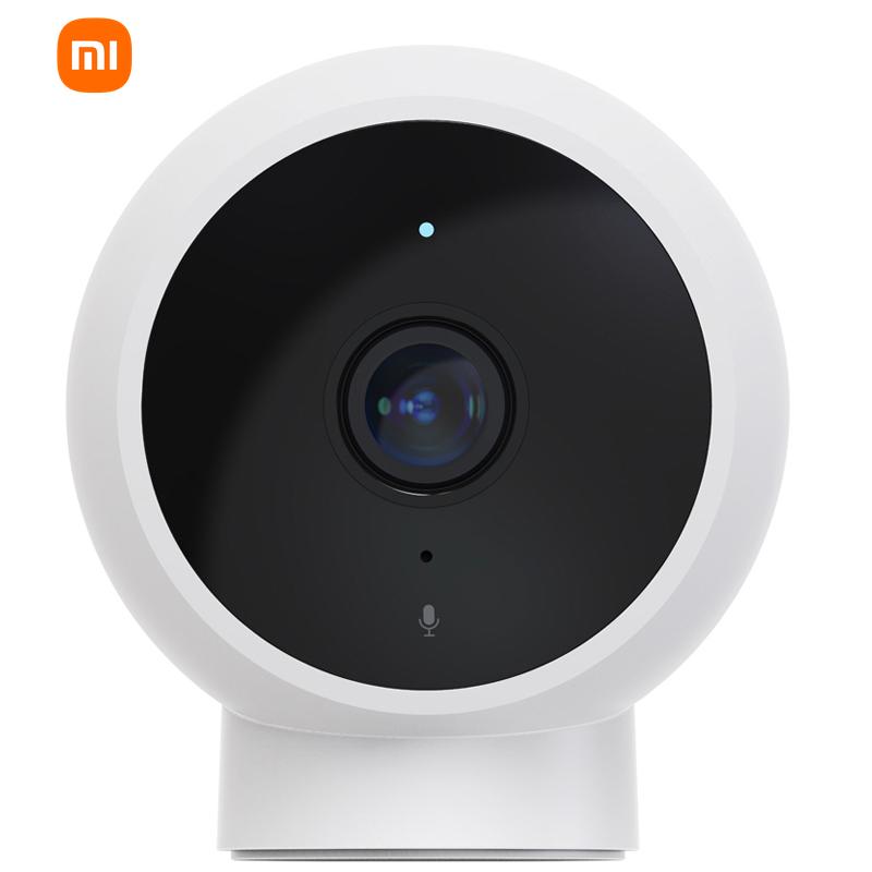 [官方旗舰店]小米智能摄像机标准版2K 1080p高清 170°超广角IP65防尘防水/红外夜视AI人形侦测摄像头