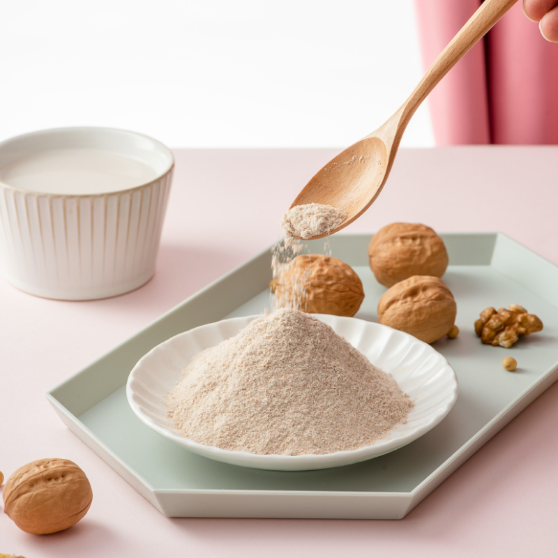 智力钙奶核桃粉600g 免煮即冲即食独立17小包高清大图