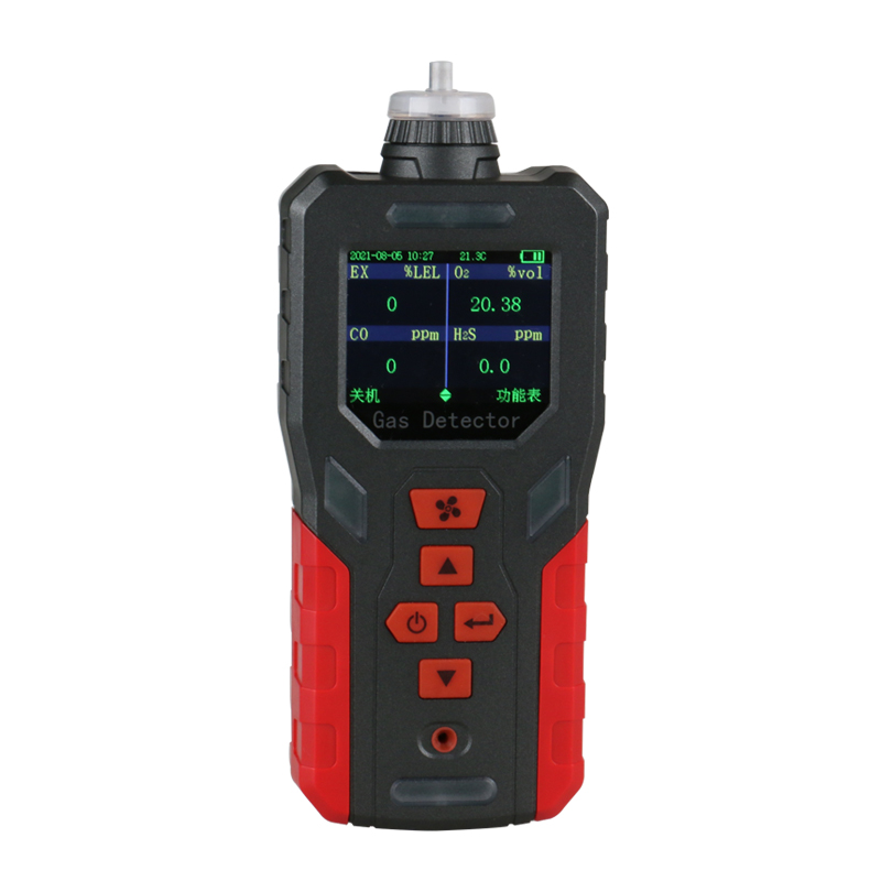 爱克 泵吸式四合一气体检测仪可燃气有毒气体报警仪EX,O2,CO,H2S AK400 台