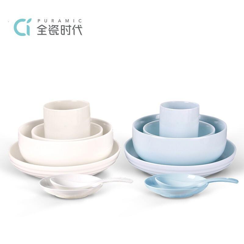 全瓷时代彩晶瓷 极简餐具套装-LC-CJL04