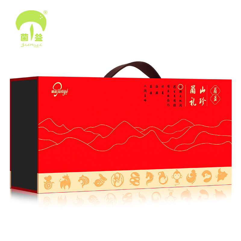 菌益 山珍干货礼盒云南特产年货菌菇大礼包春节送礼走亲戚送长辈送客户高清大图