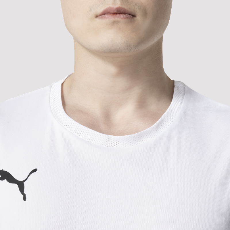 彪马(PUMA)男装新款圆领短袖跑步健身训练宽松舒适透气上衣T恤705747-04 ZP高清大图