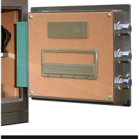 驰球保险箱家用床头防盗保险柜CSP认证防明火办公银鲨35钛金色线下同款上楼