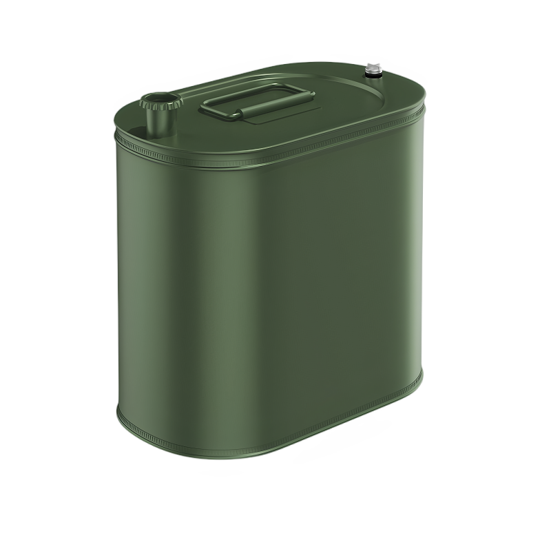 鸿启纳 汽油桶 HQN-YT12[拎环]标准加厚 立式 铁盖25升 (单位:个)高清大图