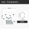 现代简约浴帘浴室防水布挂帘涤纶客厅创意隔断家用免打孔套装