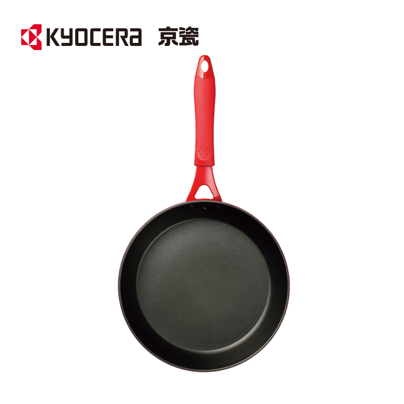 京瓷(KYOCERA) CFF-JS26TU-BRD 平底炒锅不粘锅炒菜锅煎锅平底煎炒锅家用电磁炉燃气灶锅具通用高清大图