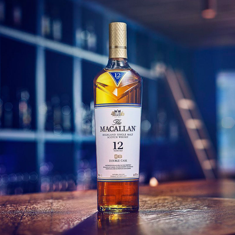 麦卡伦蓝钻12年700ml 单一麦芽苏格兰威士忌高清大图