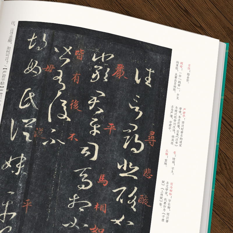 [正版] 王羲之《十七帖》中国碑帖精粹译文简体注释东晋草书高清大图
