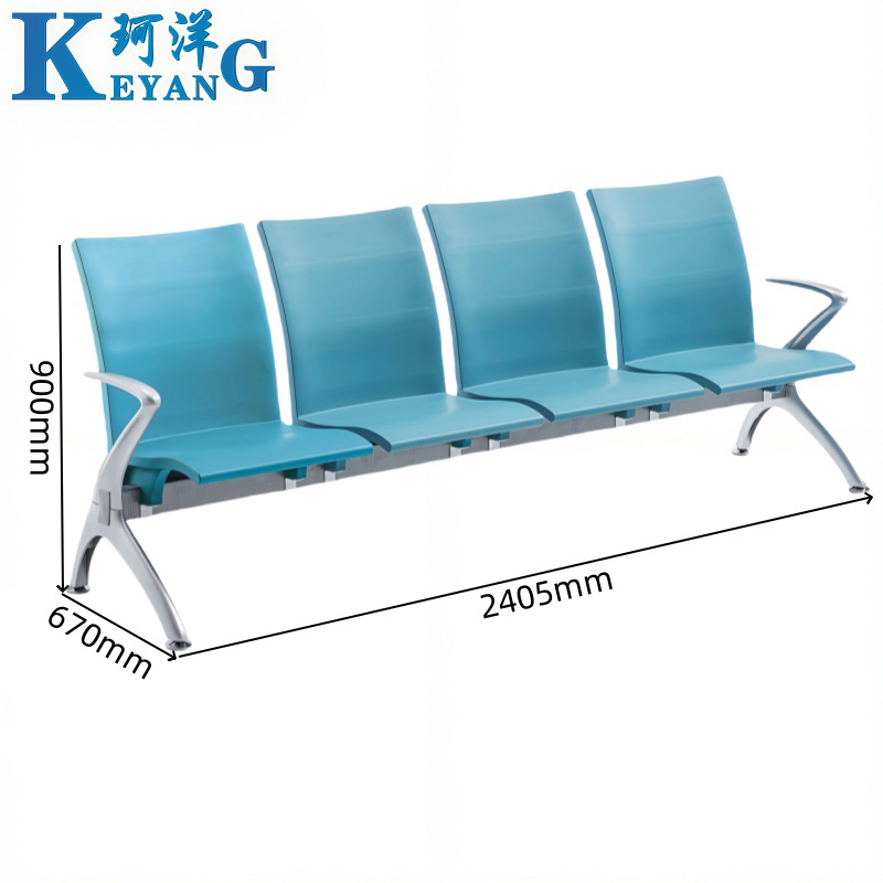 珂洋 公共座椅排椅 四人位 张高清大图