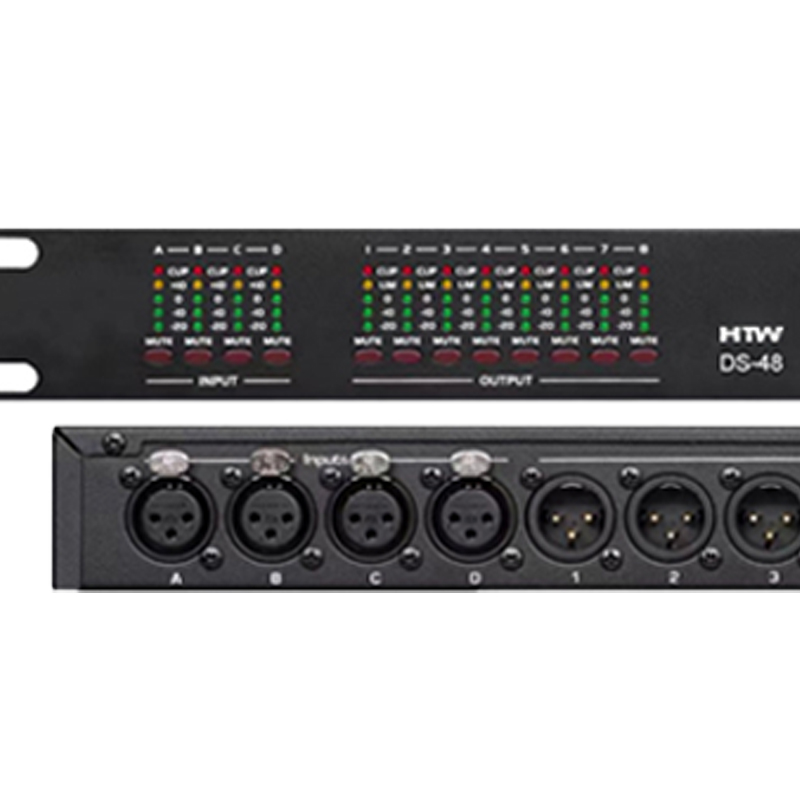 HTW华科声DS-48 数字音频处理器 家用K歌KTV大功率专业音箱音响家庭影院高清大图