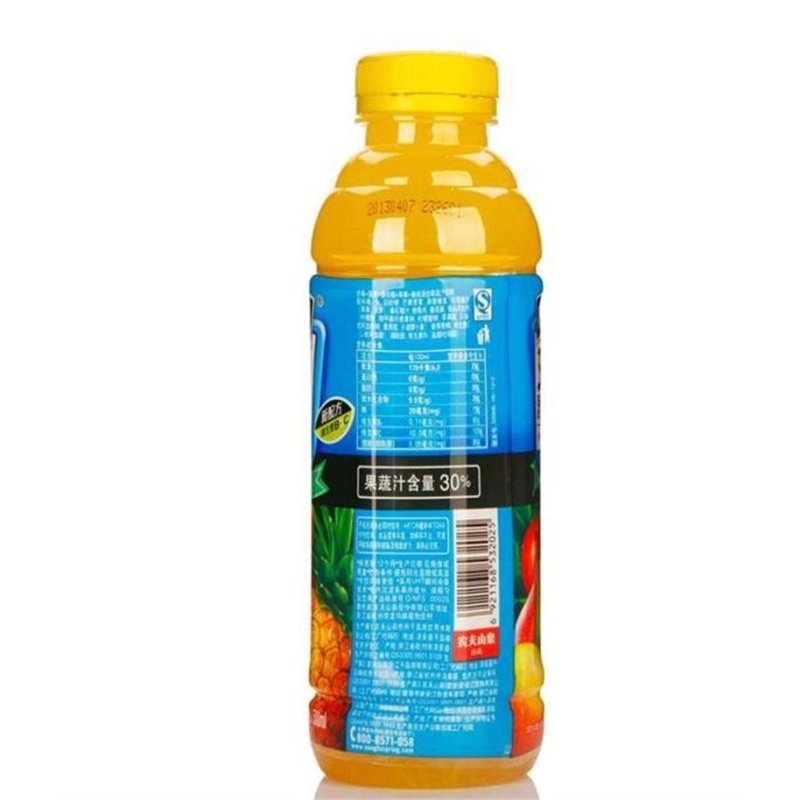 农夫果园30%500ML(菠/芒/番)