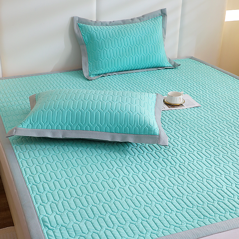 安琪尔雪山丝凉席两件套90*200cm套高清大图