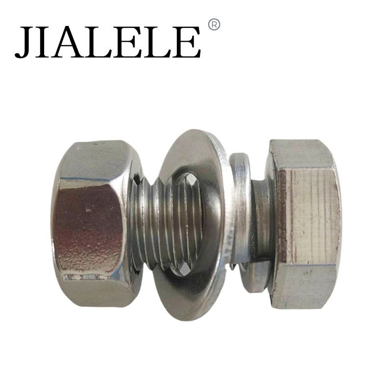 JIALELE 不锈钢螺丝穿钉带帽组合件(M10*40)图片