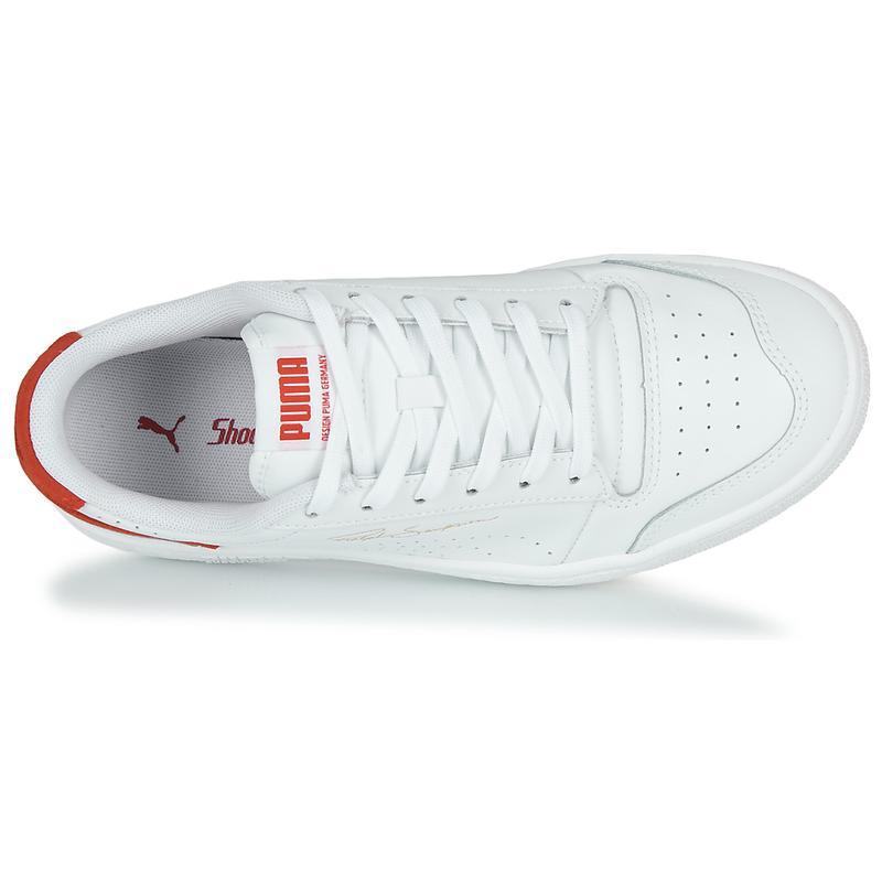 彪马(Puma)女款低帮跑鞋皮革拼接橡胶底轻便舒适运动休闲鞋