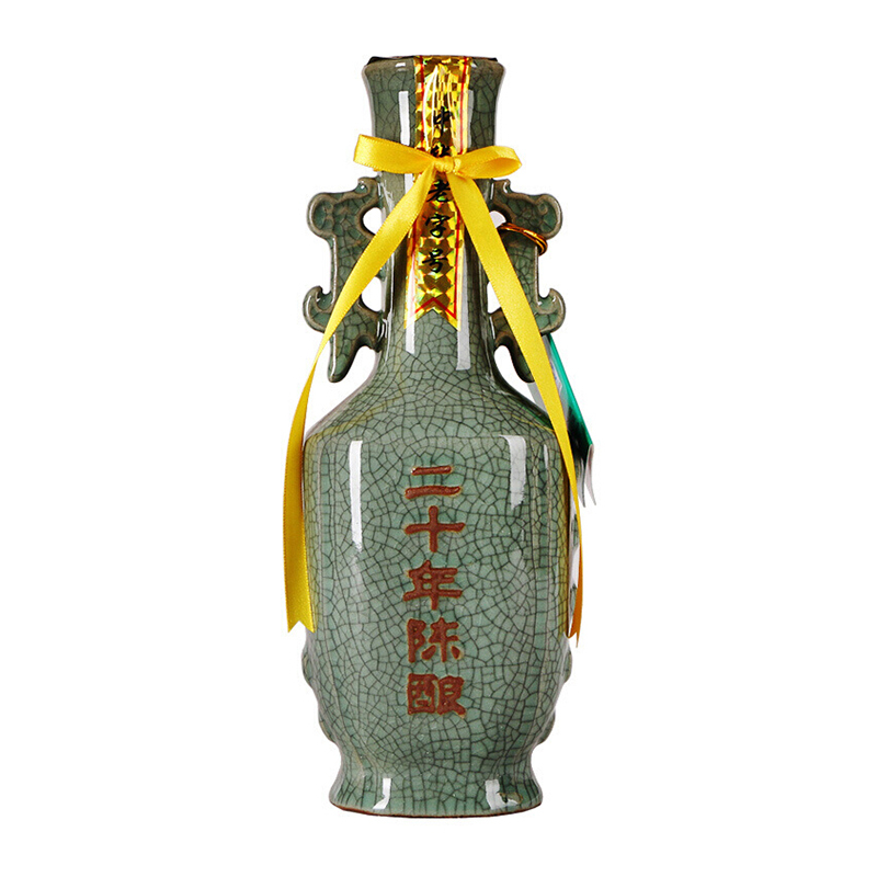 塔牌绍兴黄酒二十年陈哥窑花雕酒600ml*6瓶礼盒装手工冬酿糯米加饭酒
