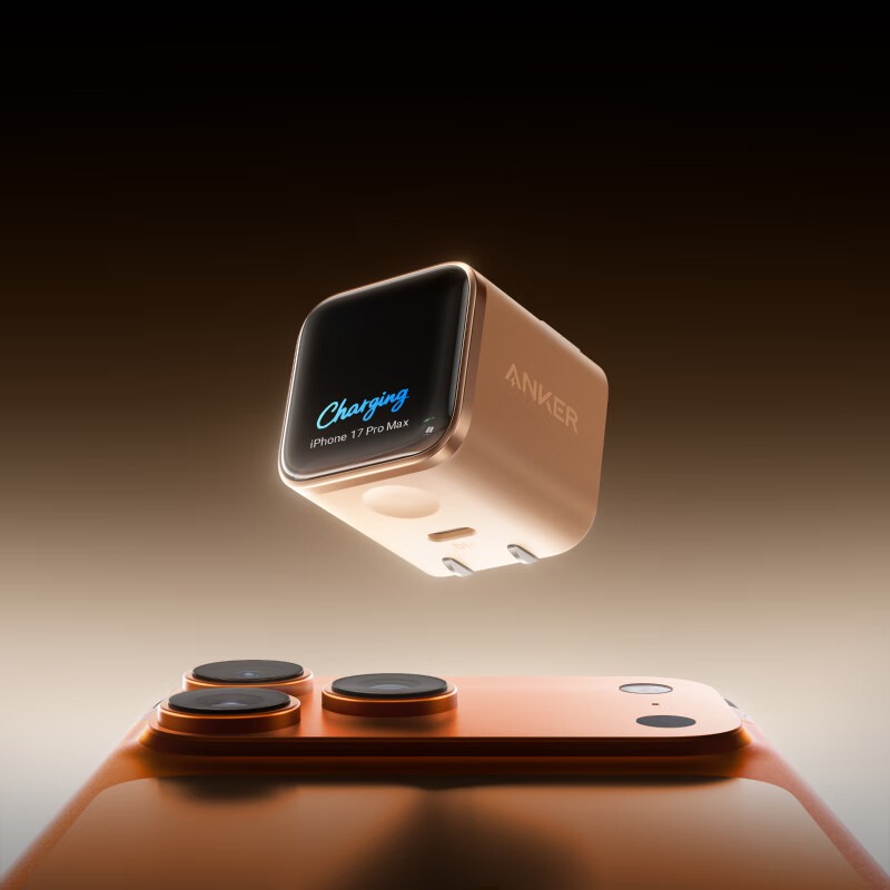 安克 Nano 安心充带屏显 Smart 充电器(45W Max) A121D631高清大图