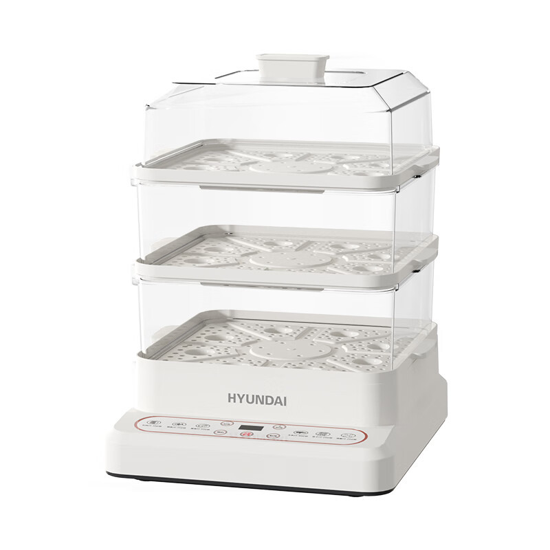 现代(HYUNDAI)XX-DZG08多功能电蒸锅(单位:台)白色
