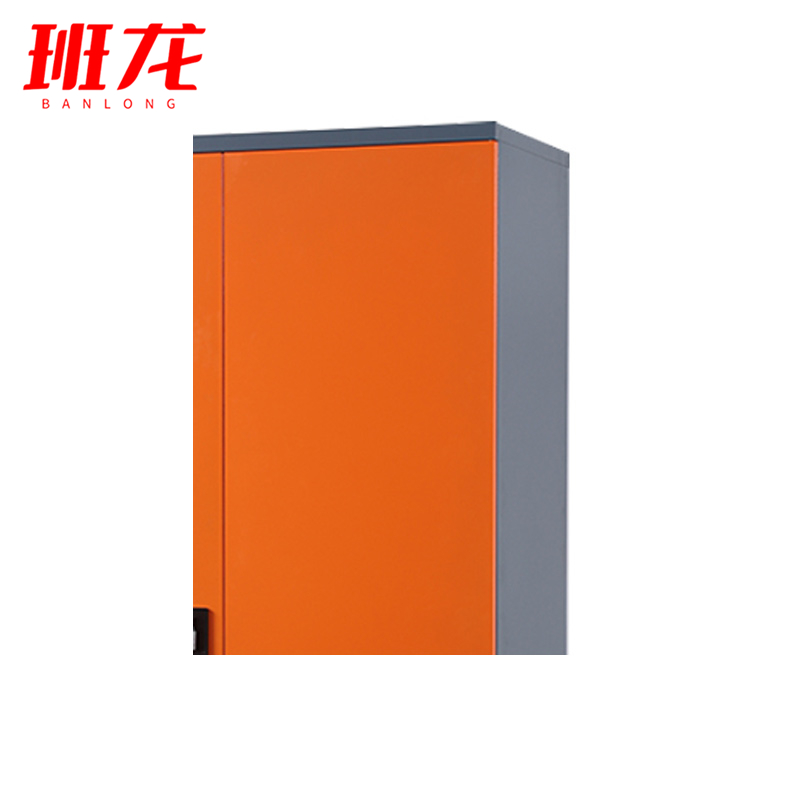 班龙工具柜内三抽+挂板橙灰色台高清大图