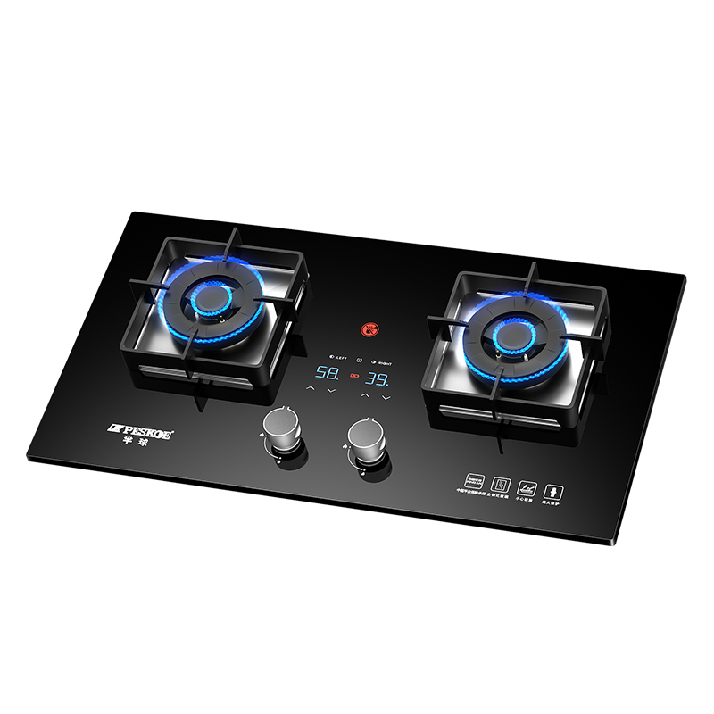 半球煤气灶家用双灶台式燃气灶嵌入式液化气灶天燃气灶猛火炉灶具一级