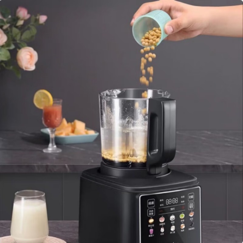 海尔超大彩屏八重降噪双层6叶精钢刀头破壁机HPB-TC1W1211高清大图