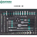 世达(SATA) 09924-231件品牌机修工具车组套 （4抽2门工具车）