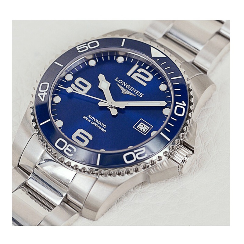 [预定商品,购买后10-20个工作日发货]浪琴longines-康卡斯潜水系列 L3.782.4.96.6 自动机械男表