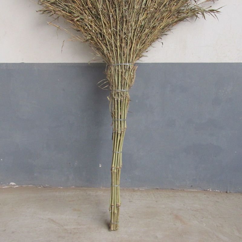 手工平头竹扫帚竹枝大扫把环卫工厂物业家庭清洁扫帚